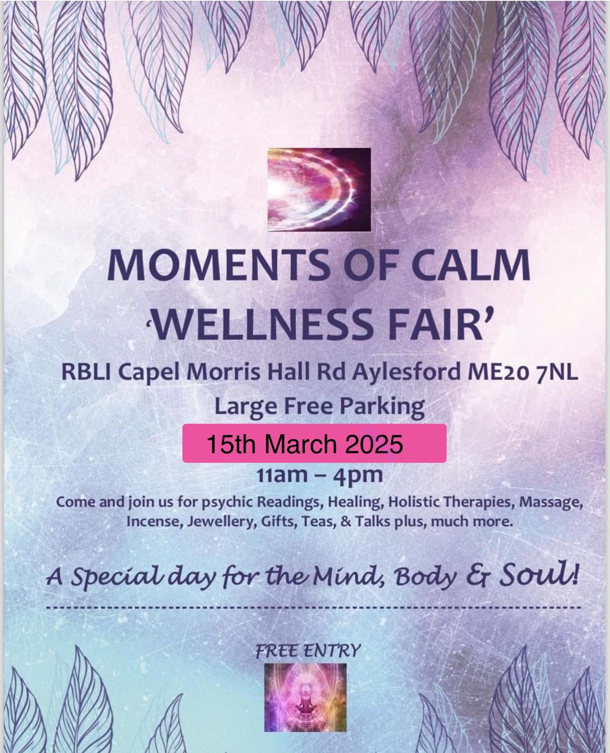 Moments of Calm Wellness Fair 