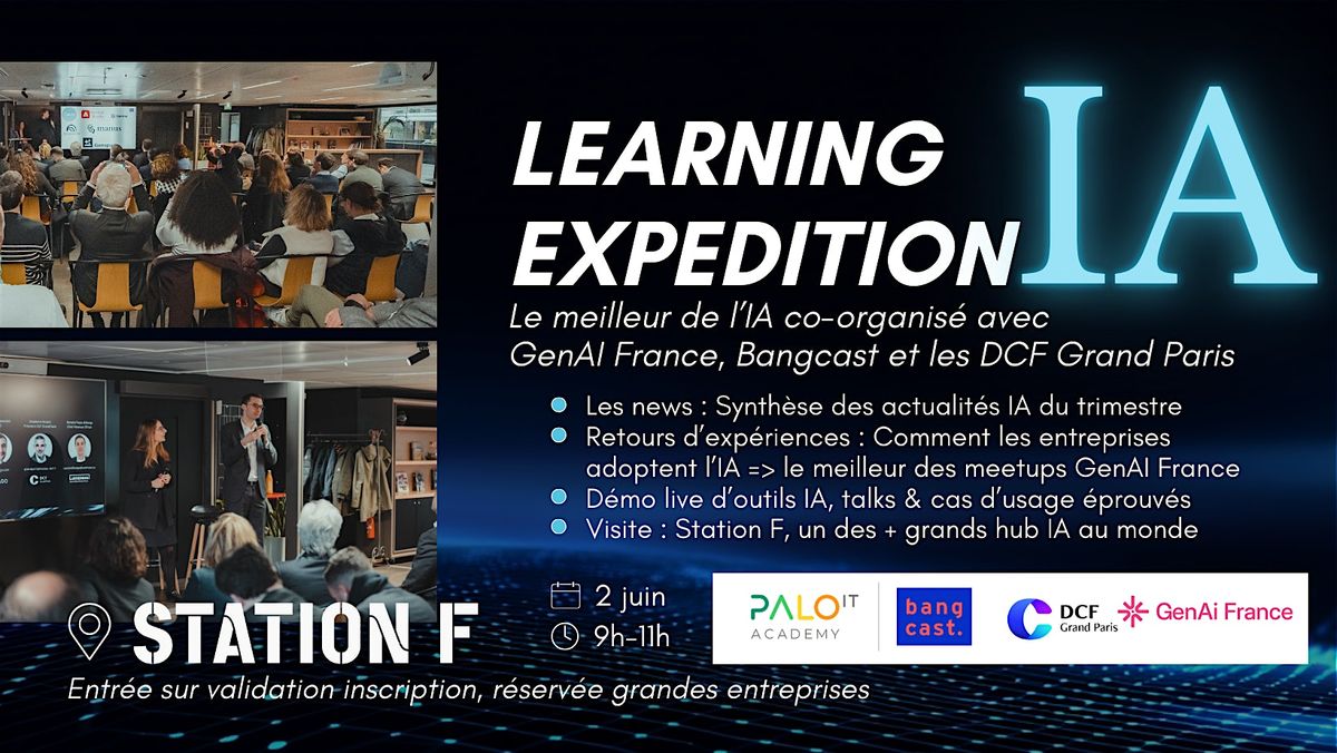 Learning Expedition IA \u2013 Matinale Dirigeants grandes entreprises & ETI