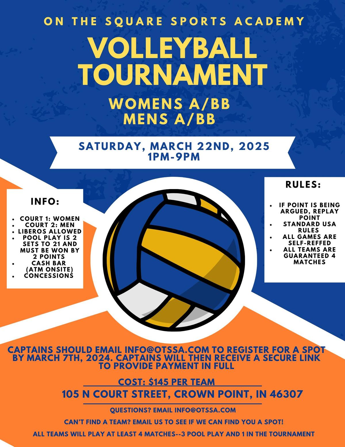 OTSSA Volleyball Tournament