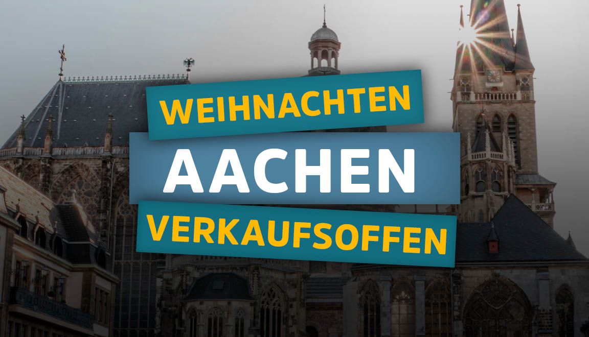 AACHEN \u27a4 Verkaufsoffener Sonntag in der City