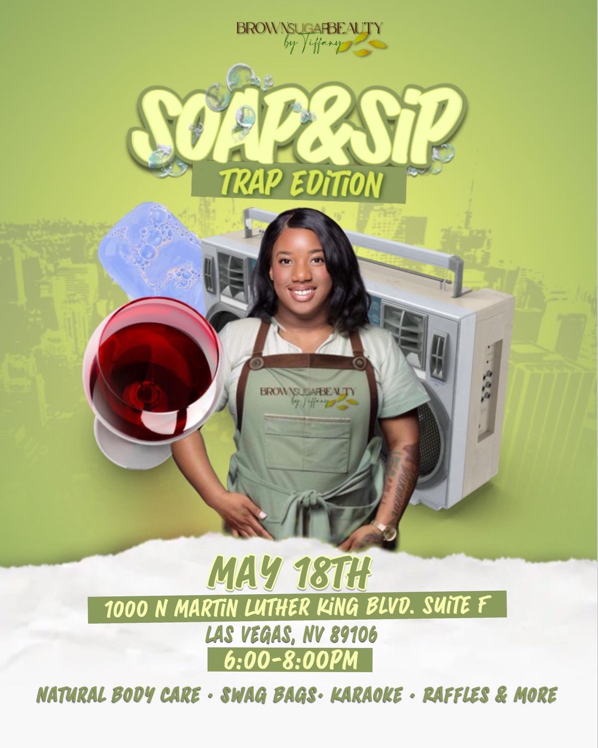 Soap & Sip Trap Edition