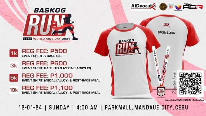 WORLD AIDS DAY 2024 CEBU Baskog Run