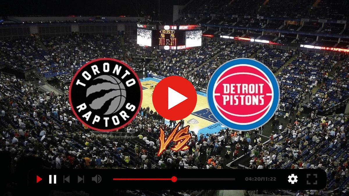 Detroit Pistons at Toronto Raptors at Scotiabank Arena