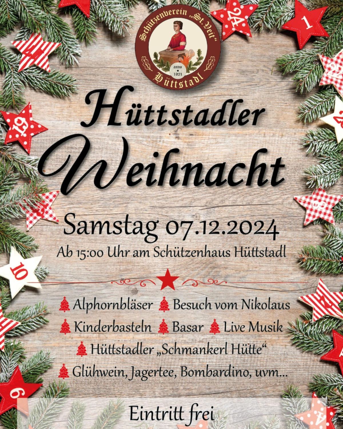 H\u00fcttstadler Weihnacht