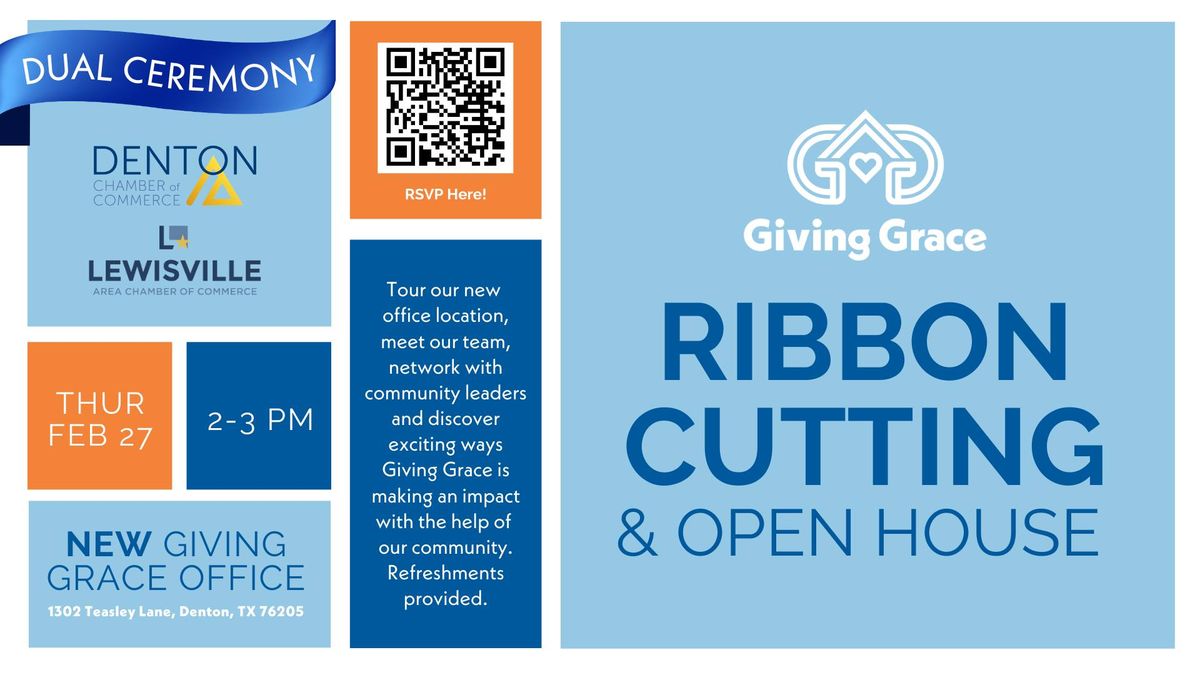 Giving Grace Ribbon Cutting: Dual Ceremony