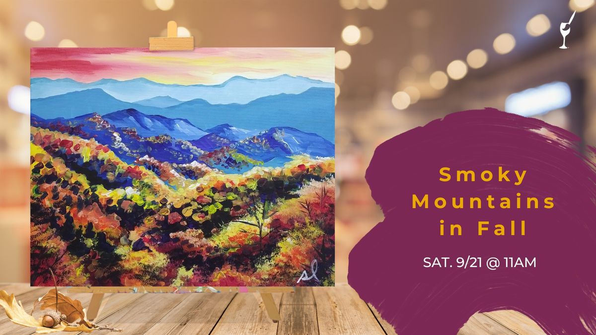 Smoky Mountains in Fall Painting Event