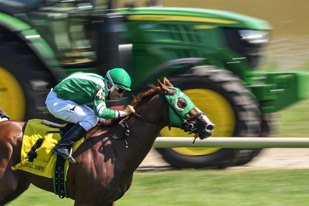 Colonial Downs Live Racing - Outdoor Seating