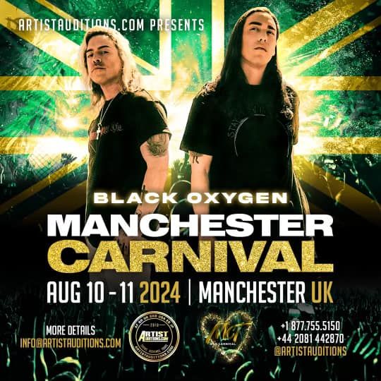 Black Oxygen Live MCC Festival Manchester UK!