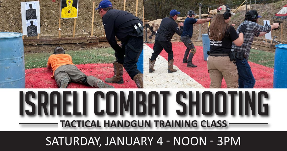 Tactical Handgun Class for Self Defense (Jan. 4, 2025)