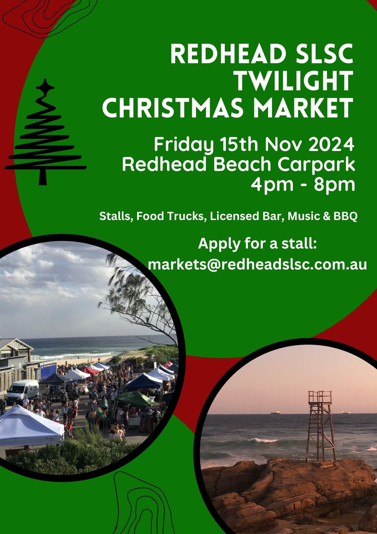 Redhead SLSC Twilight Christmas Market