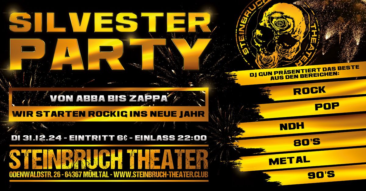 Silvester Party - Von Abba bis Zappa! mit DJ Gun