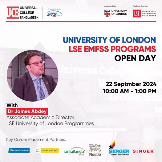 Open Day - The University of London LSE EMFSS Programs Open Day!