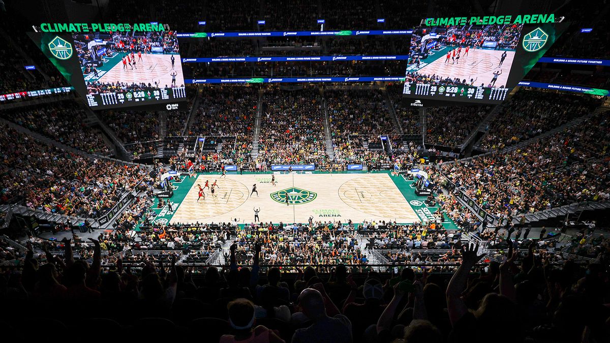 New York Liberty at Seattle Storm at Climate Pledge Arena