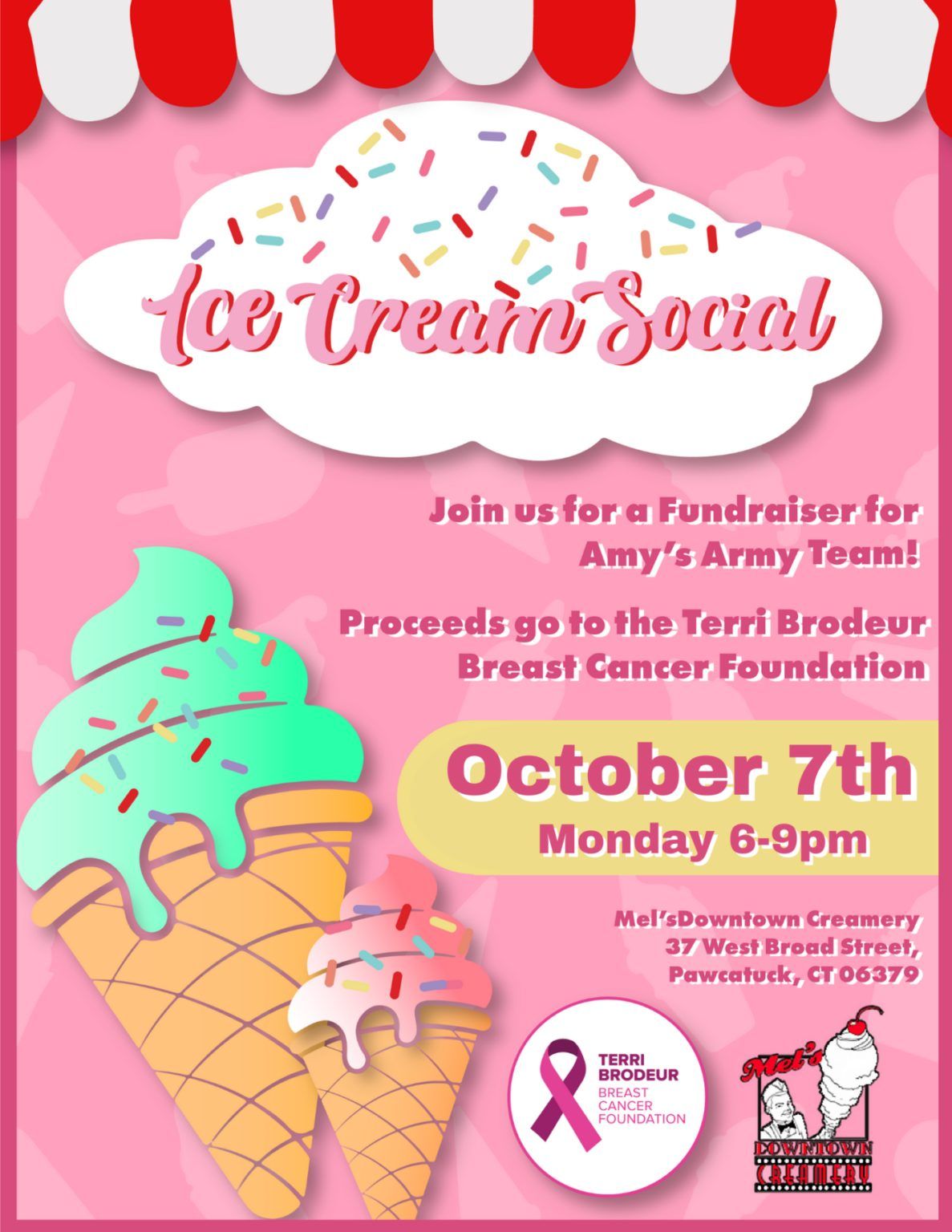 Fundraiser: Terri Brodeur Breast Cancer Foundation 