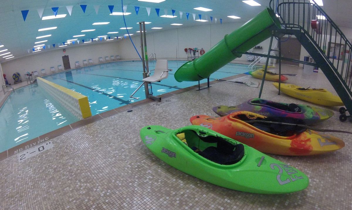 Kayak Practice - Pool Time!