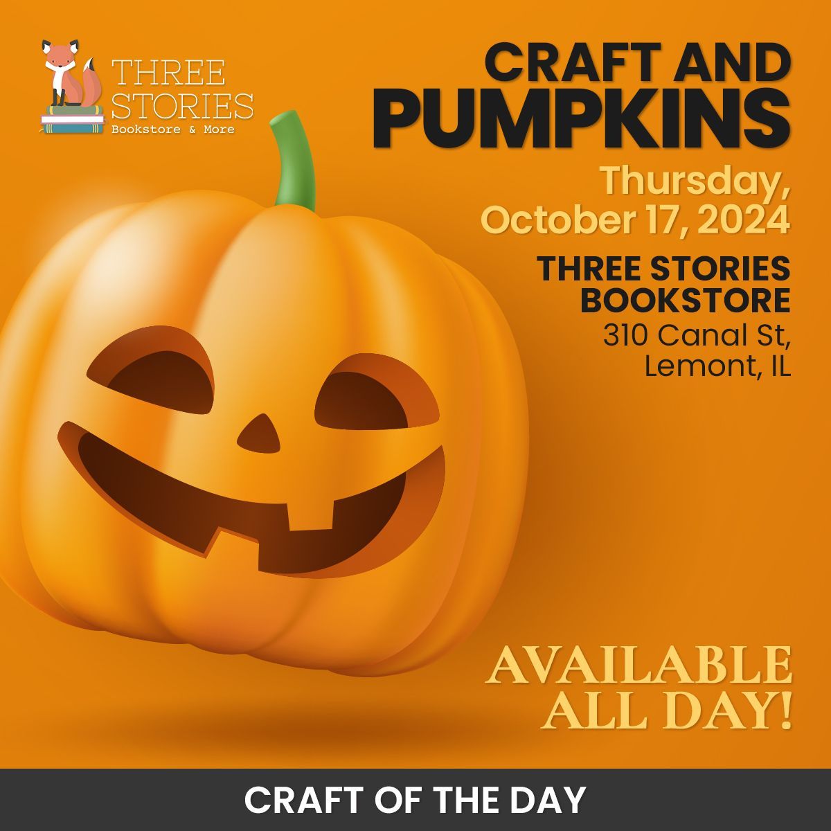 Thursday's Craft: Pumpkin Creation