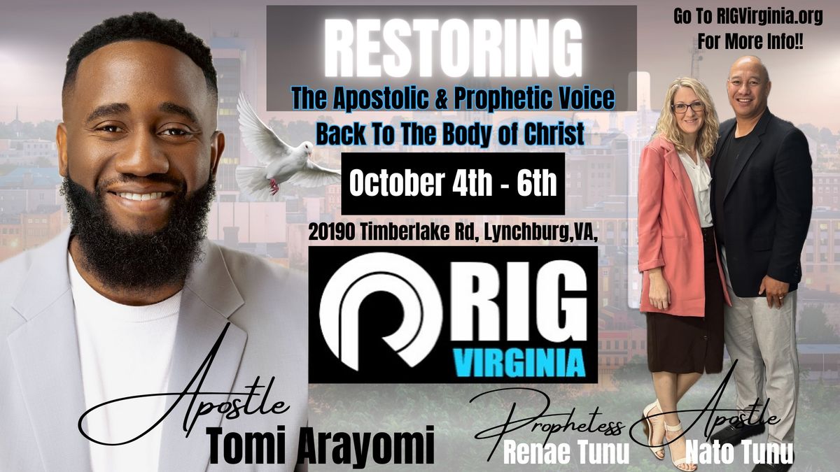 Restoring The Apostolic & Prophetic Voice Back To The Body of Christ-