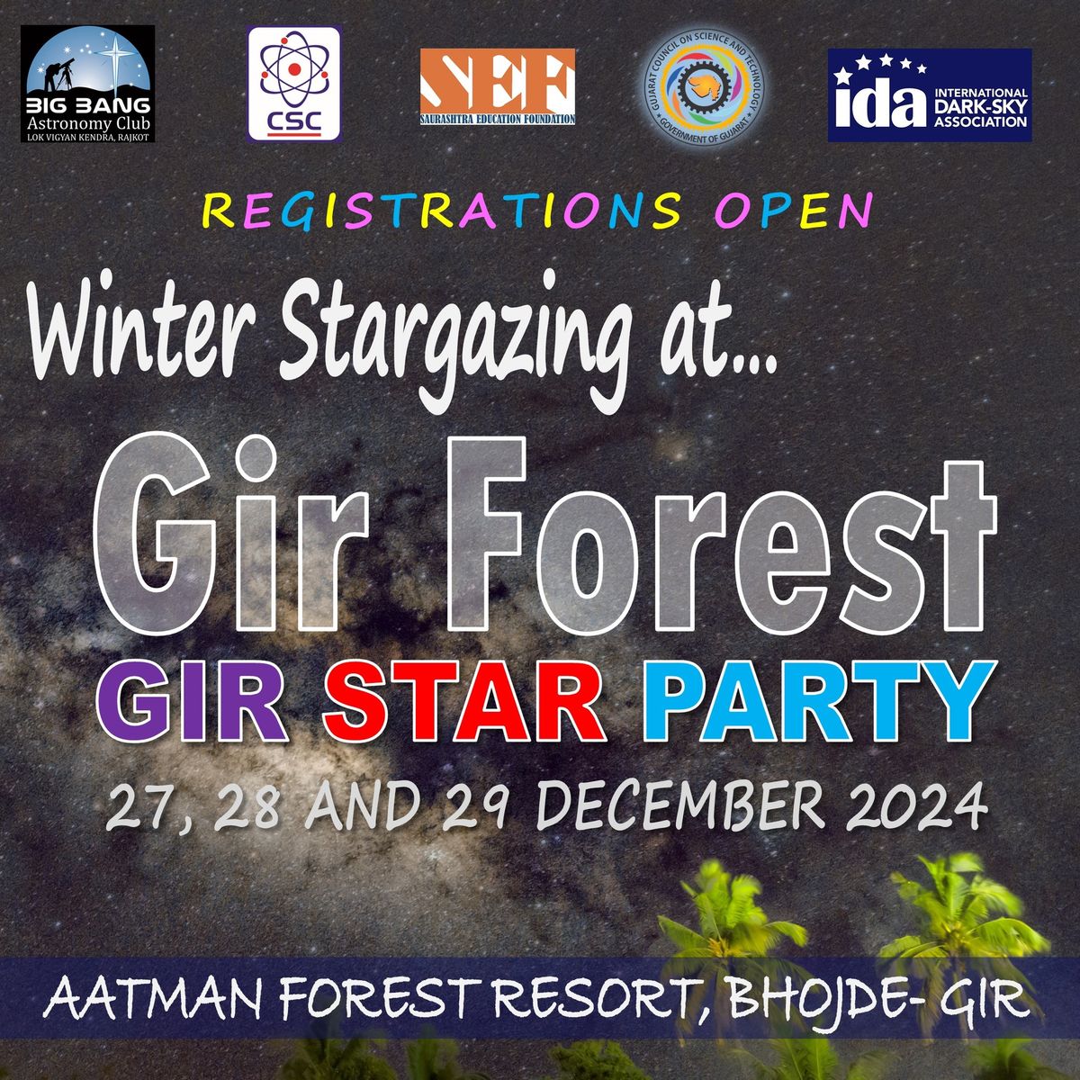 Gir Winter Star Party Stargazing Event