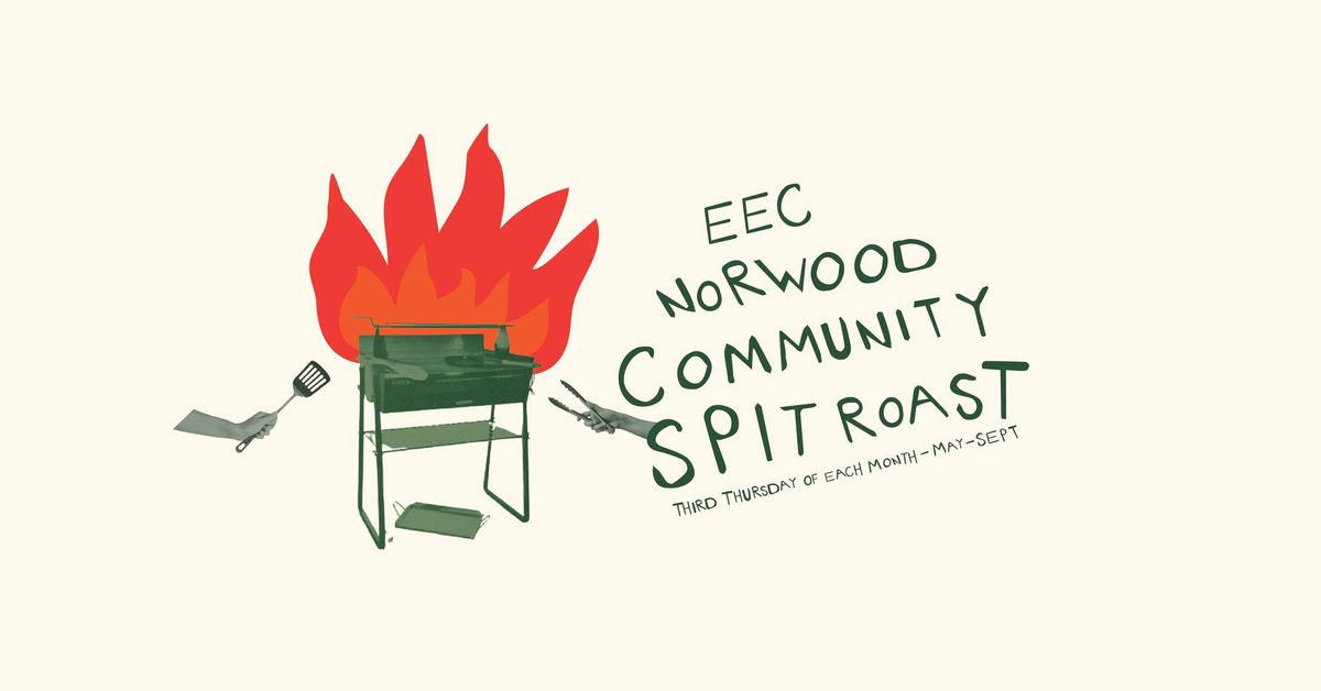 Community Spit Roast Rolls at EEC Norwood