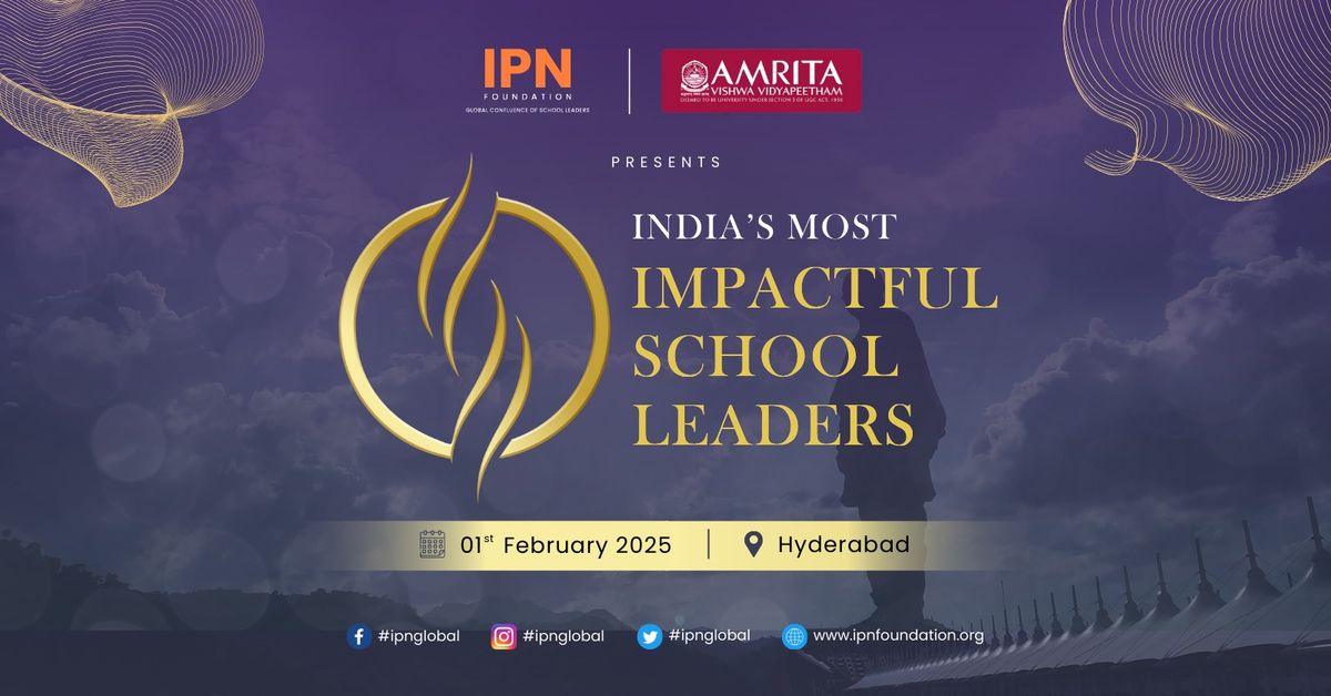 4th Edition of India's Most Impactful School Leader 2024