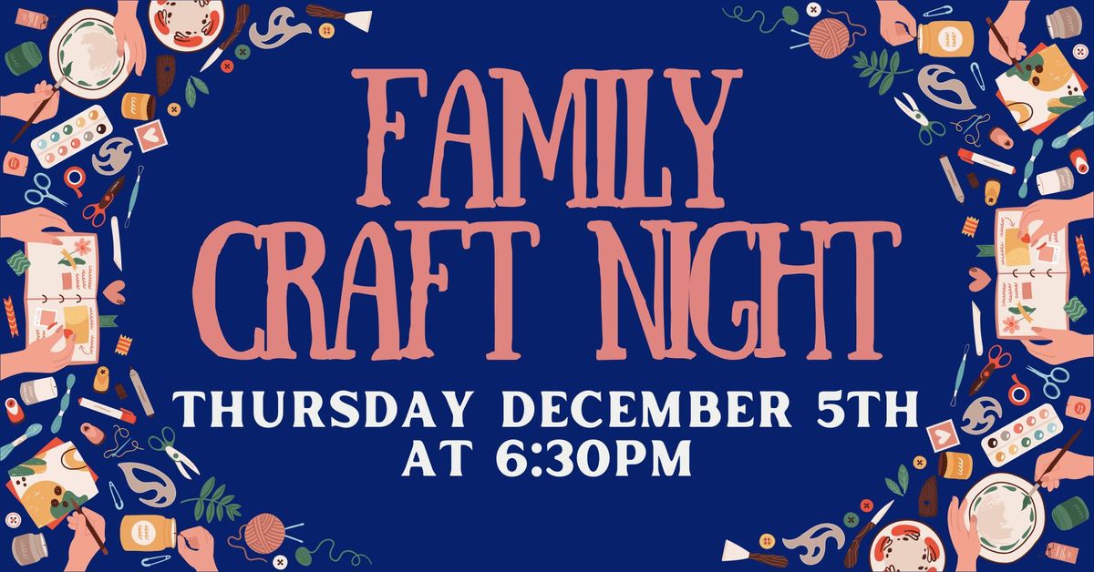 Family Craft Night