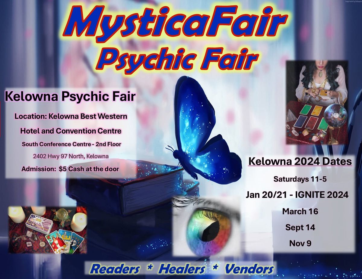 Kelowna Psychic Fair - MysticaFair Psychic Fair