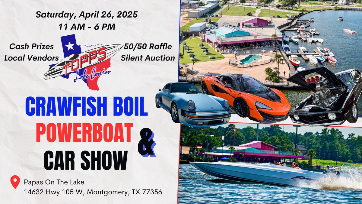 TOPPS 2025 Crawfish Boil Car And Boat Show