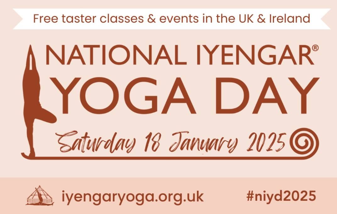 National Iyengar Yoga Day - Free classes