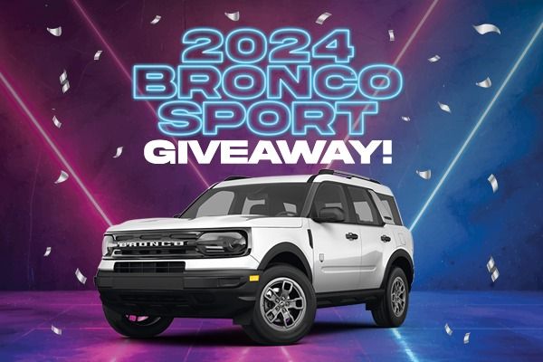 2024 Ford Bronco Sport Giveaway!