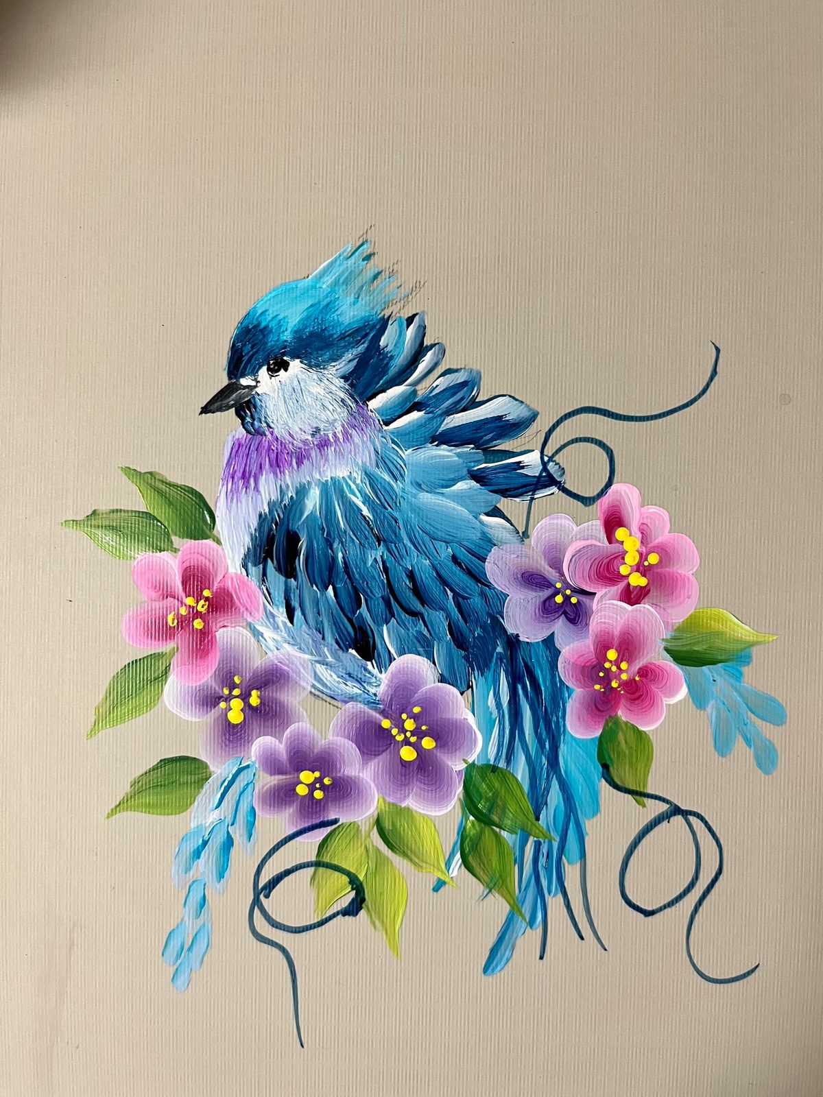 Let\u2019s Paint \u2018Bluebird & Blossoms\u2019 in Ingersoll!