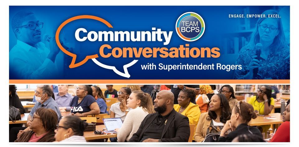 Community Conversation with Superintendent Rogers