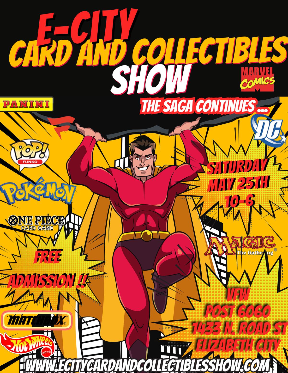 E-City Card and Collectibles Show..the saga continues 
