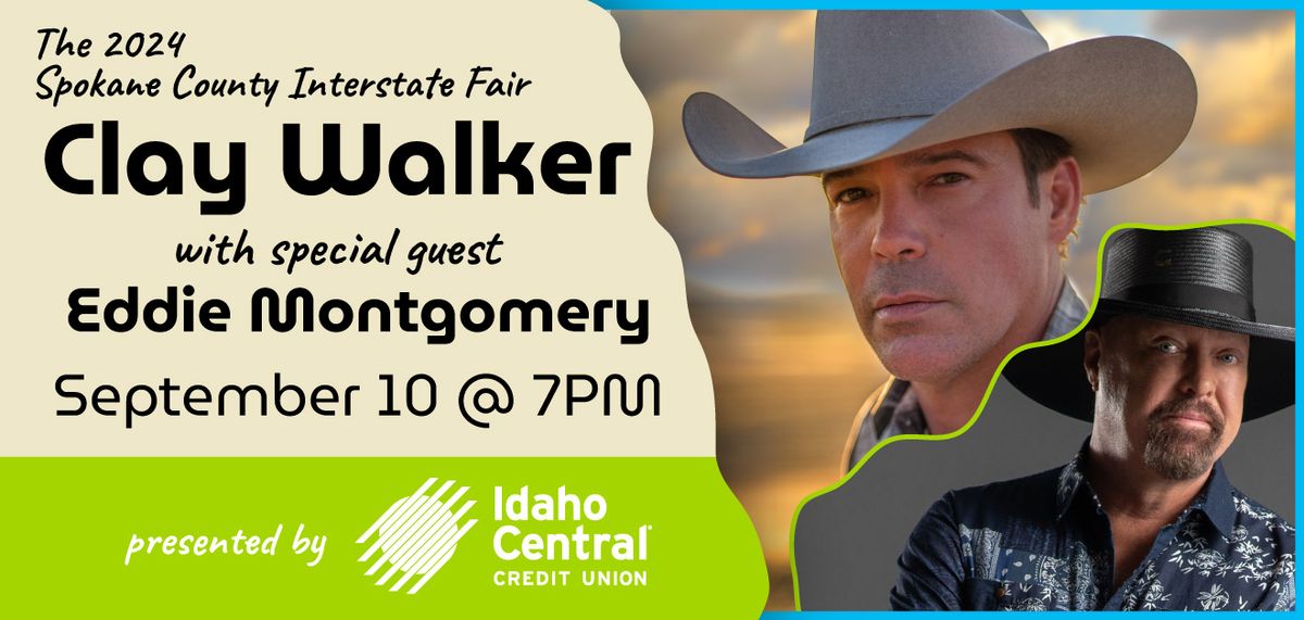 Clay Walker + Eddie Montgomery Concert (presented by Idaho Central Credit Union)