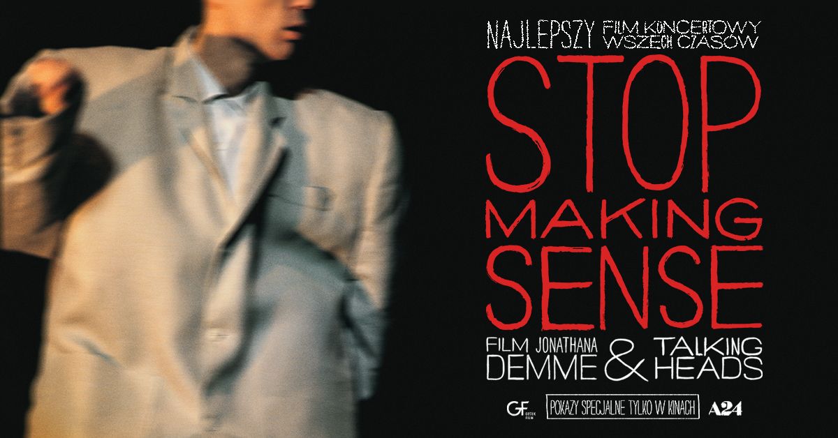 Talking Heads - "Stop Making Sense" | Kino Kameralne Cafe