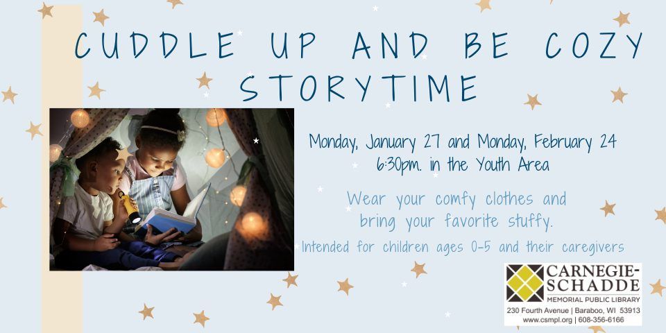 Cuddle Up and Be Cozy Evening Storytime