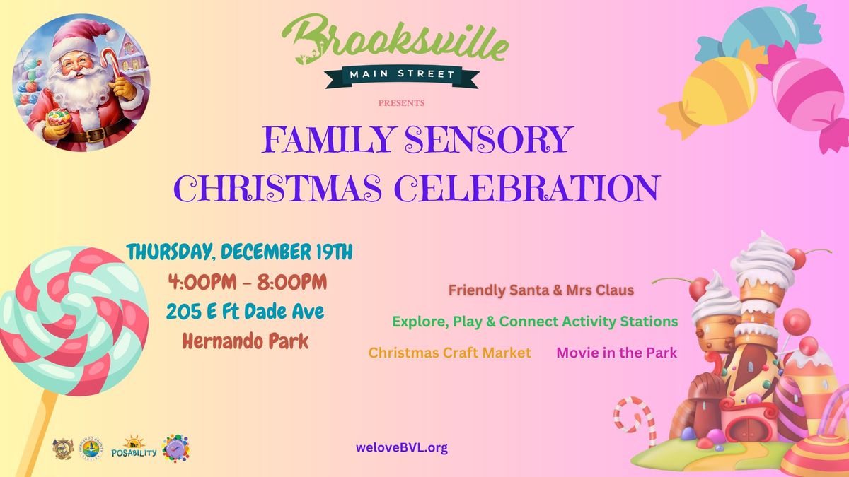 Family Sensory Christmas Celebration