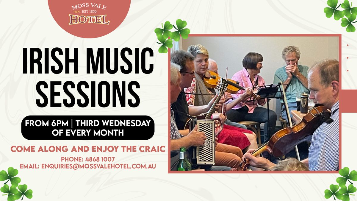 Irish Music Session (Free Event)