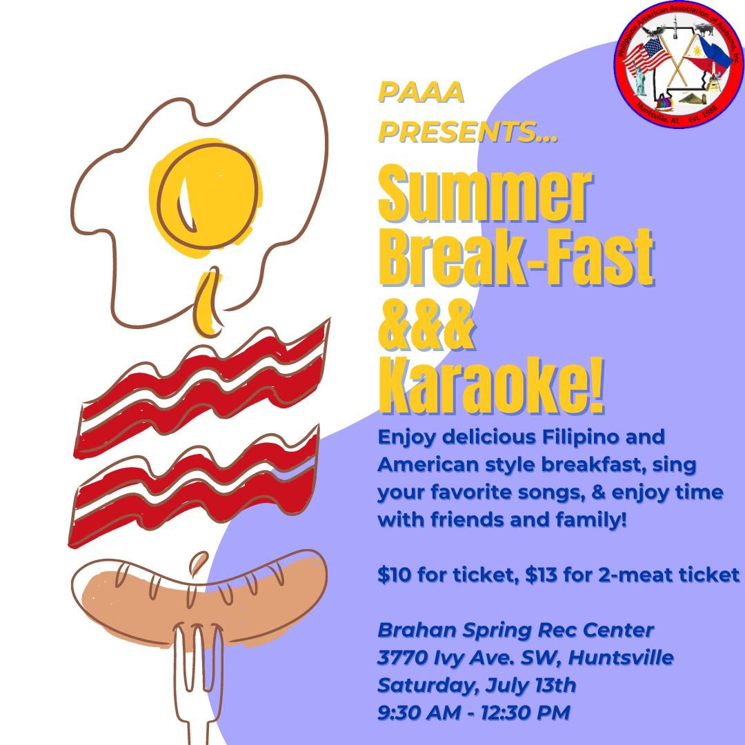 (Ticket Req'd) Summer Break-Fast & Karaoke