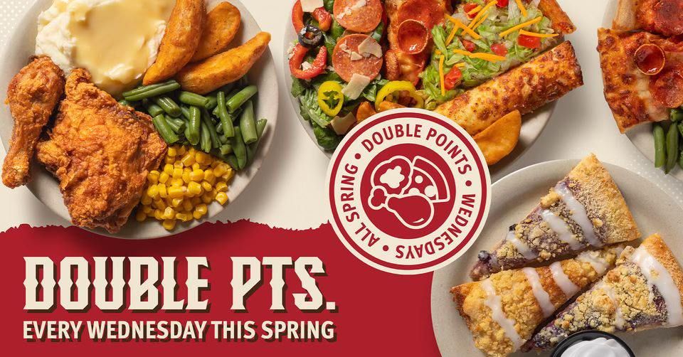 Double Points Wednesday All Spring