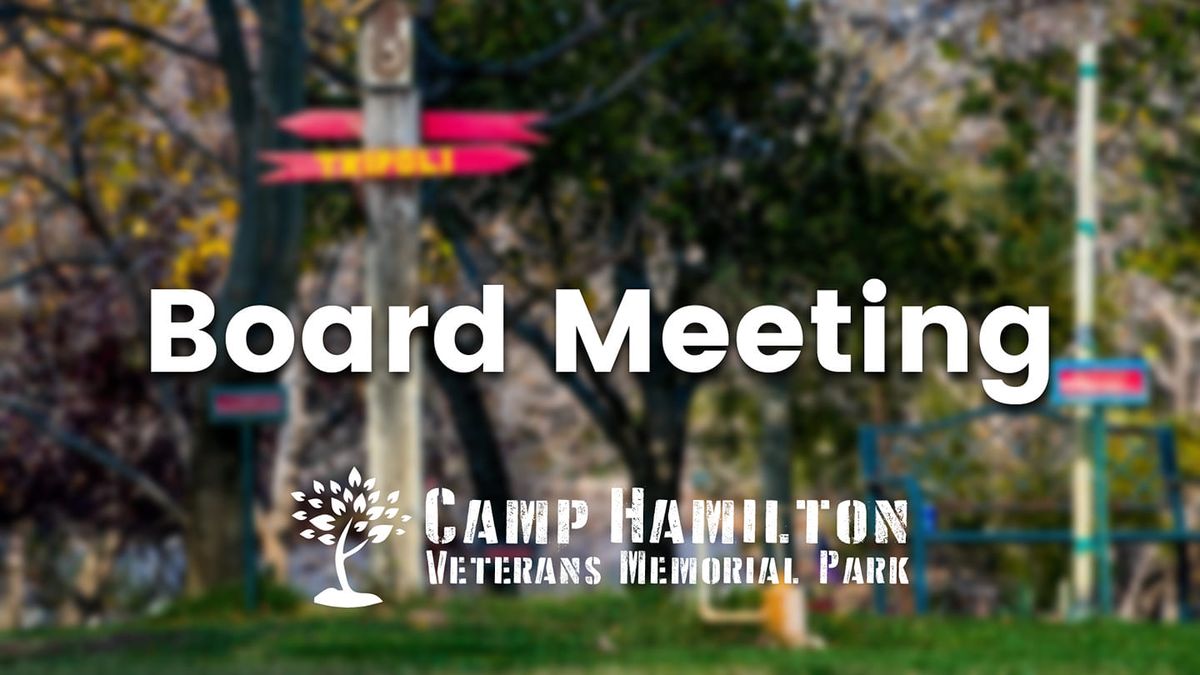 Annual Meeting & Board Elections