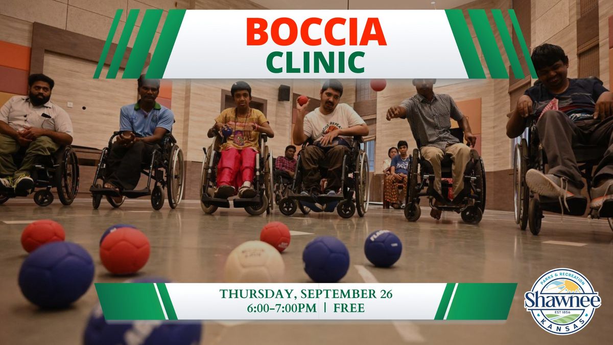 Adaptive Recreation Bocci Clinic