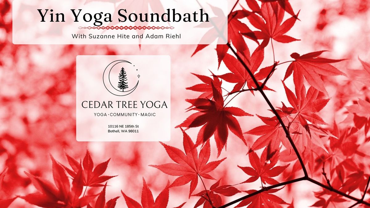 Yin Yoga Soundbath