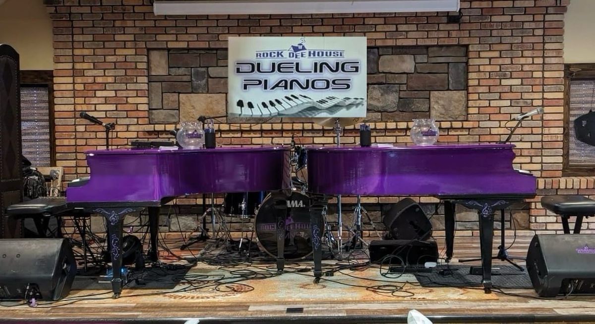 ROCK DEE HOUSE DUELING PIANOS in Meridian at Lakeview Golf Course 