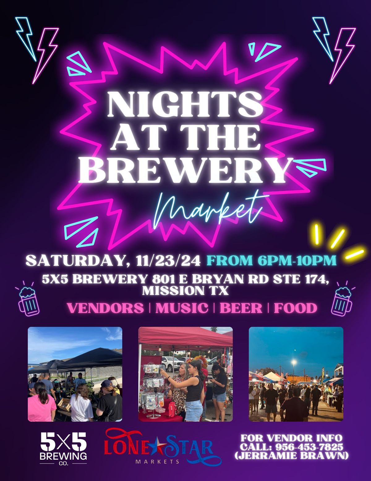 Nights at the Brewery Market!