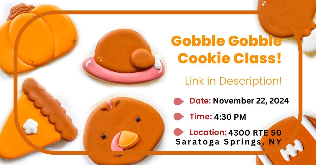 Gobble Gobble Sugar Cookie Class