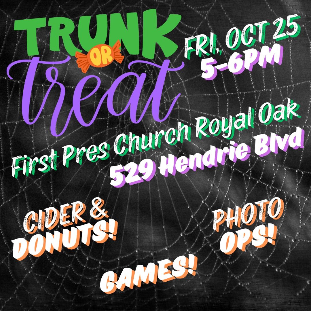 Trunk or Treat