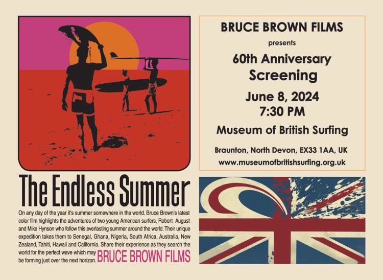 THE ENDLESS SUMMER 60TH ANNIVERSARY FILM NIGHT