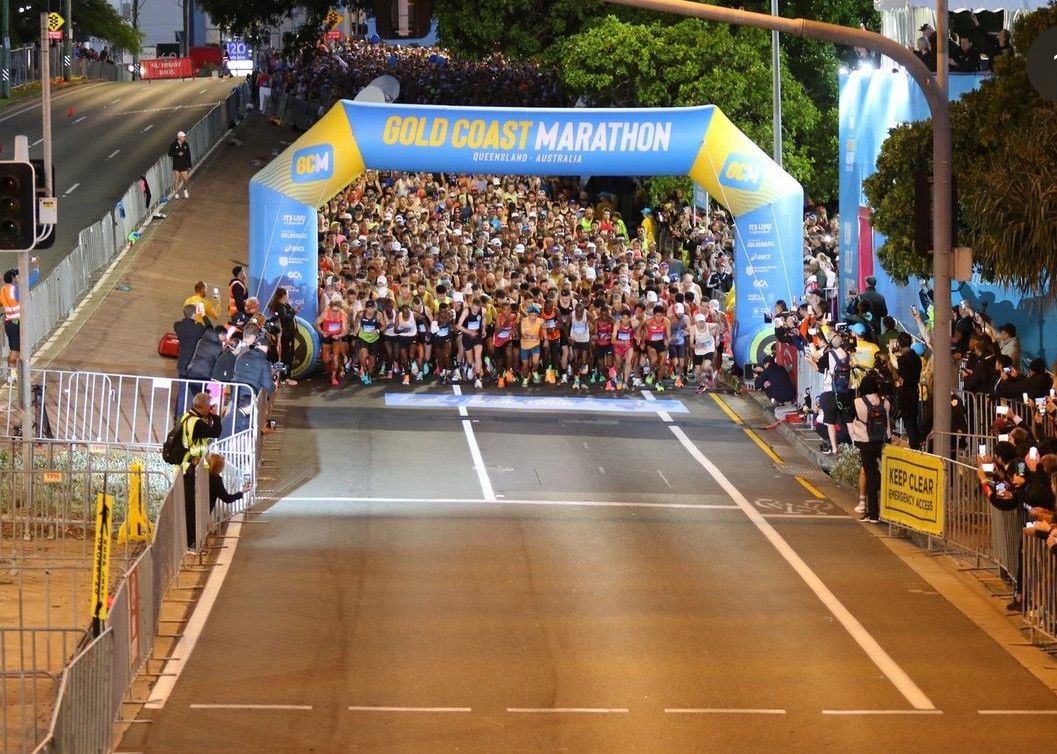 Gold Coast Marathon Refreshment Stand 30km