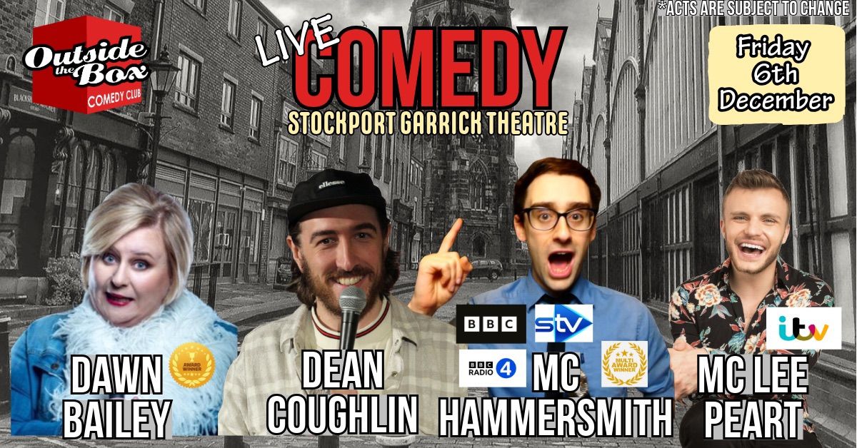 FRIDAY 6TH DECEMBER - LIVE COMEDY