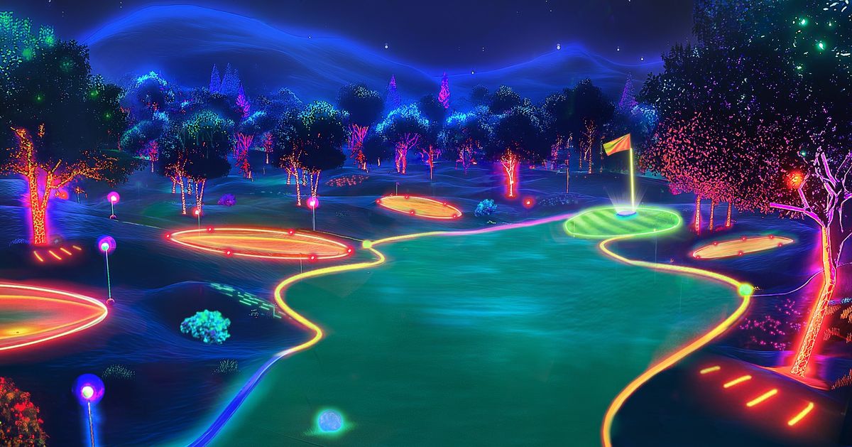 Night Glow Golf: Cheltenham 